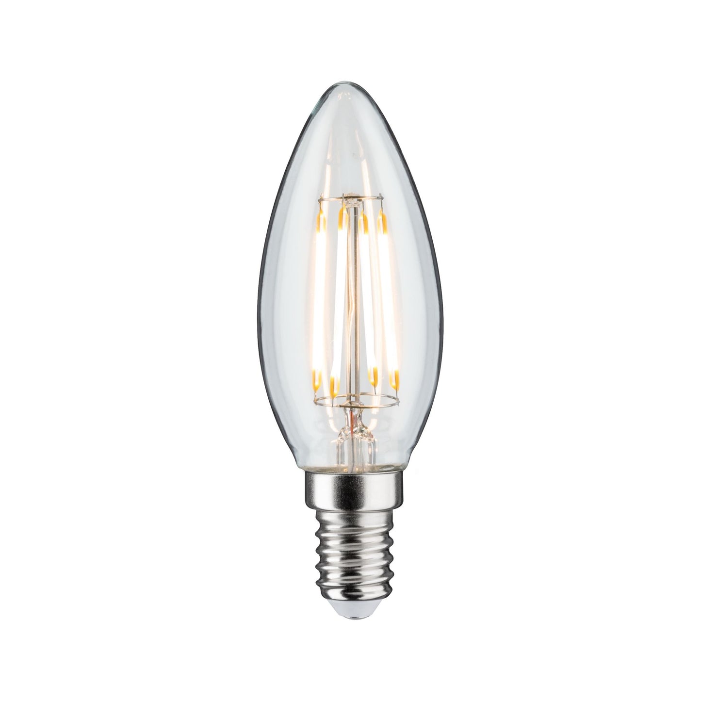 Paulmann LED Kerze 4,8 Watt E14 Klar Warmweiß dimmbar