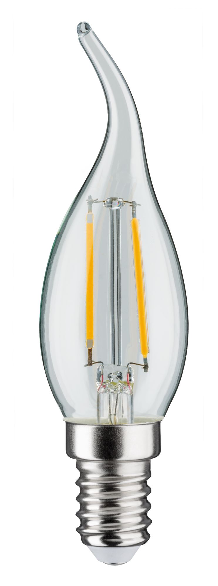 Paulmann LED Kerze 2,8 Watt E14 Klar Warmweiß dimmbar