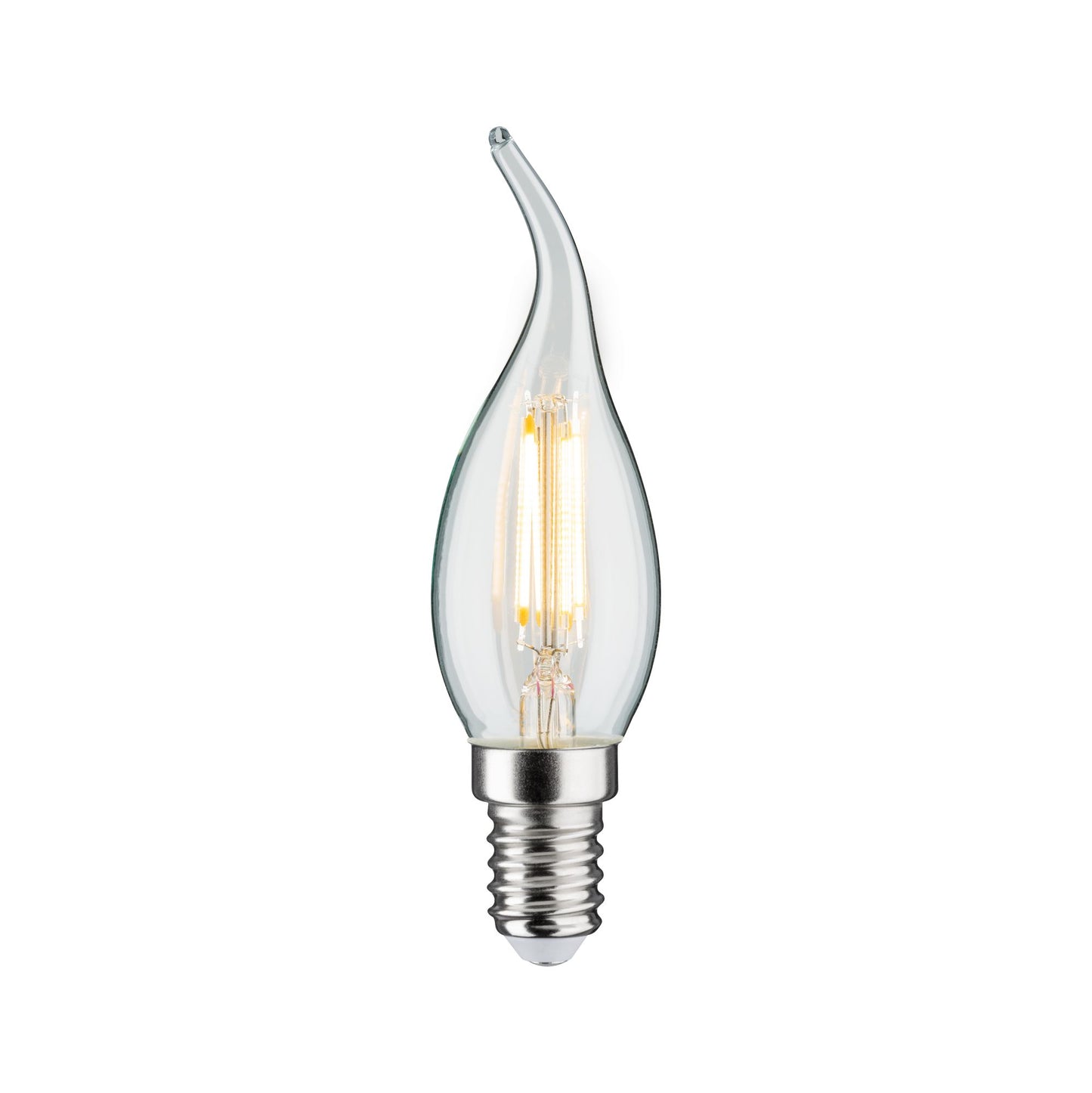Paulmann LED Kerze 4,8 Watt E14 Klar Warmweiß dimmbar