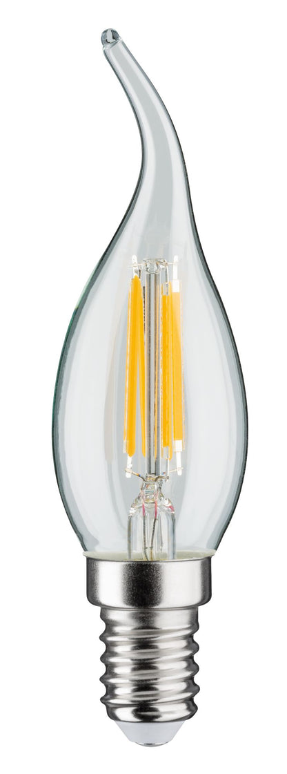 Paulmann LED Kerze 4,8 Watt E14 Klar Warmweiß dimmbar