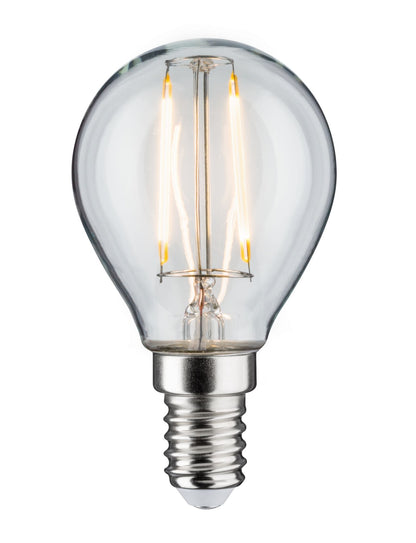 Paulmann LED Tropfen 2,6 Watt E14 Klar Warmweiß