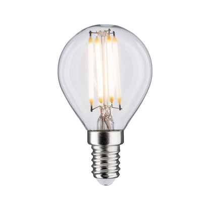 Paulmann LED Tropfen 4,8 Watt E14 Klar Warmweiß dimmbar