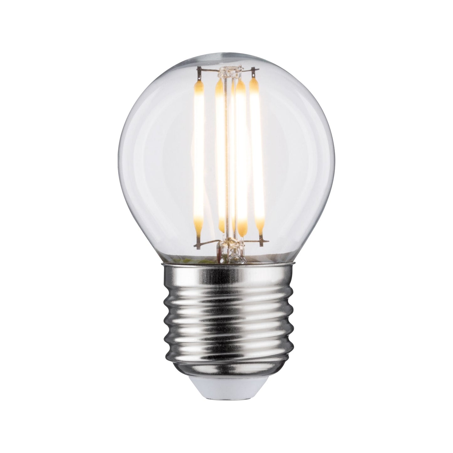 Paulmann LED Tropfen 4,8 Watt E27 Klar Warmweiß dimmbar