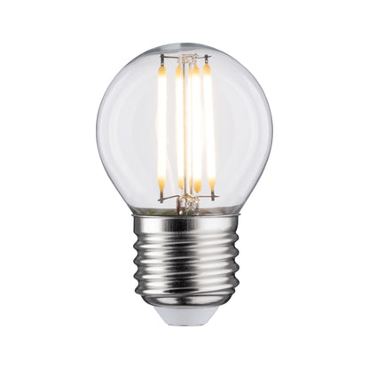 Paulmann LED Tropfen 4,8 Watt E27 Klar Warmweiß dimmbar