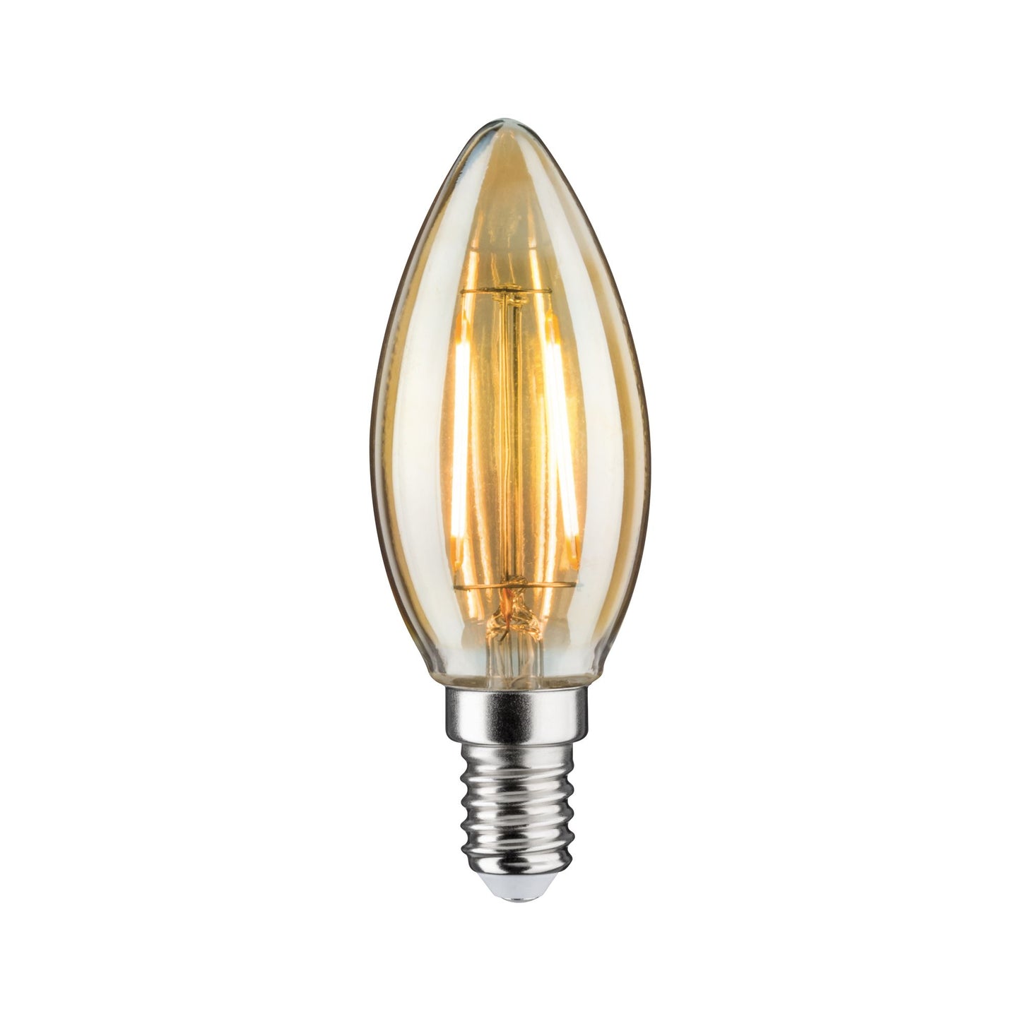 Paulmann LED Kerze 4,7 Watt E14 Gold Goldlicht