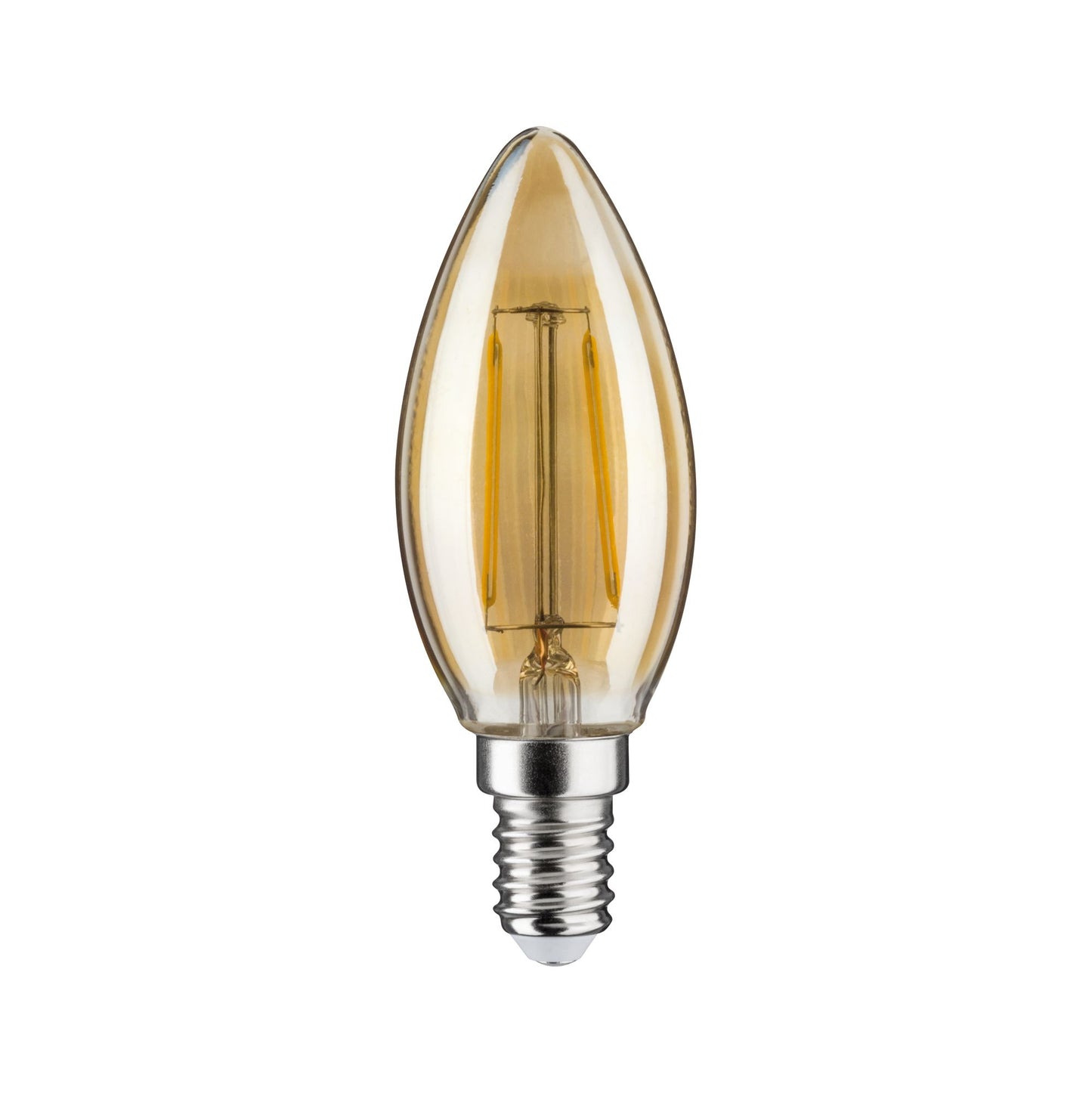 Paulmann LED Kerze 4,7 Watt E14 Gold Goldlicht