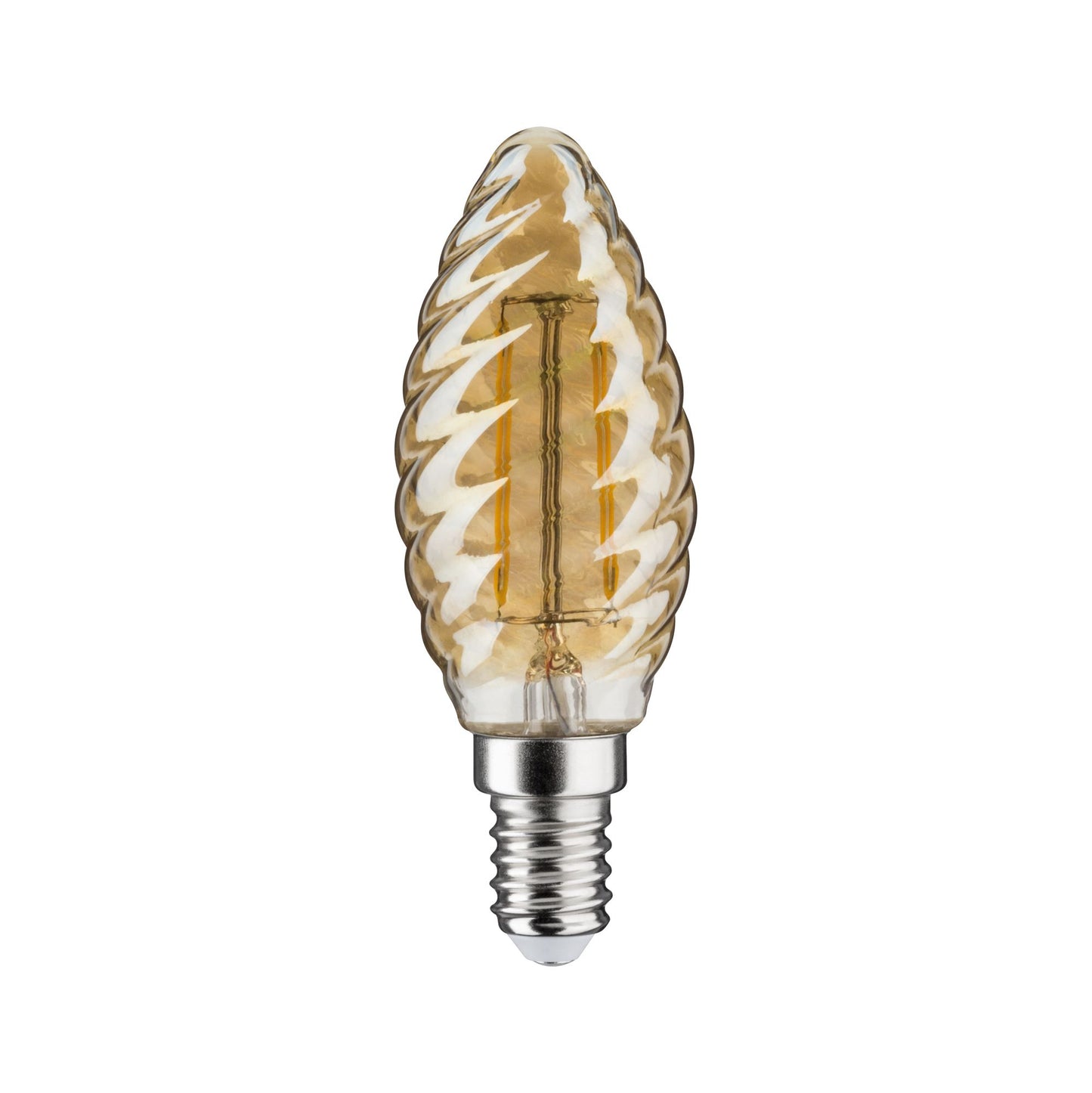 Paulmann LED Kerze 2,6 Watt E14 Gold Goldlicht