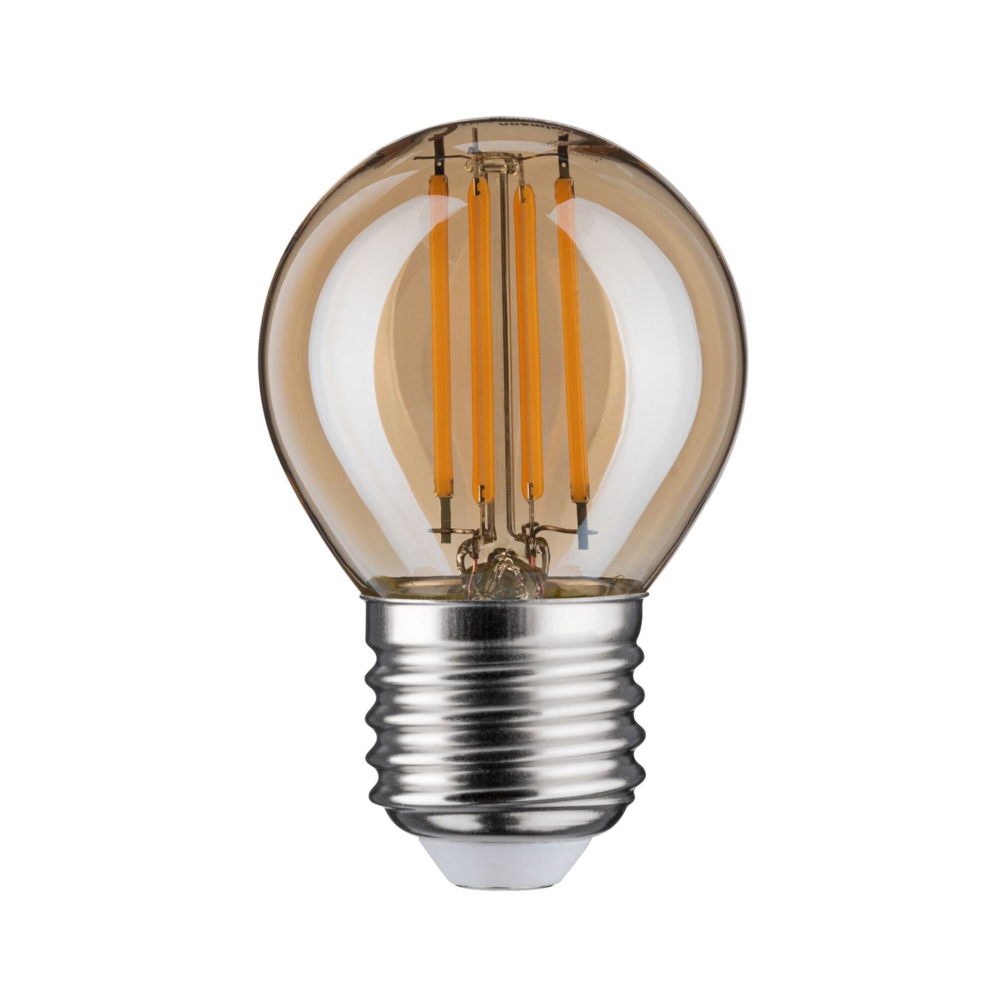 Paulmann LED Tropfen 4,7 Watt E27 Gold Goldlicht dimmbar
