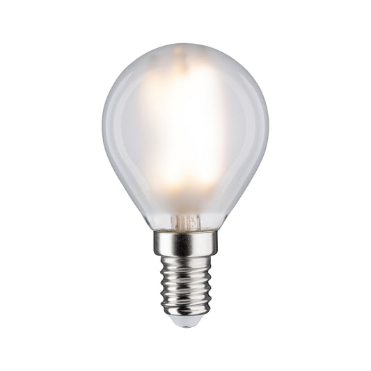 Paulmann LED Tropfen 5 Watt E14 Matt/Weiß Neutralweiß dimmbar
