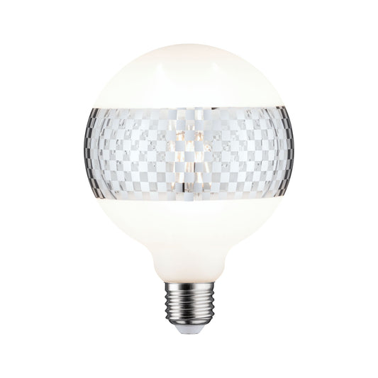 Paulmann LED G125 Ringsp kar 470lm E27 sil dim 2600K 230V