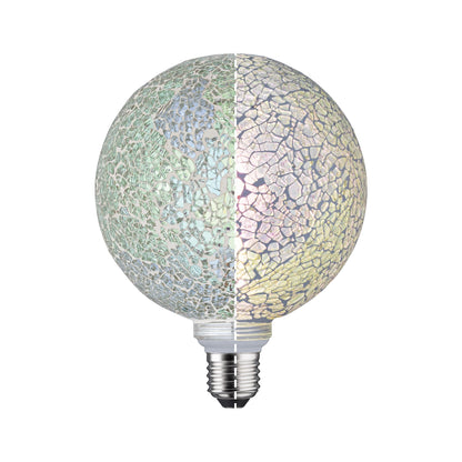 Paulmann LED G125 Miracle Mosaic 470lm white dim E27 2700K 230V