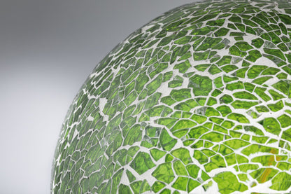 Paulmann LED G125 Miracle Mosaic 470lm green dim E27 2700K 230V