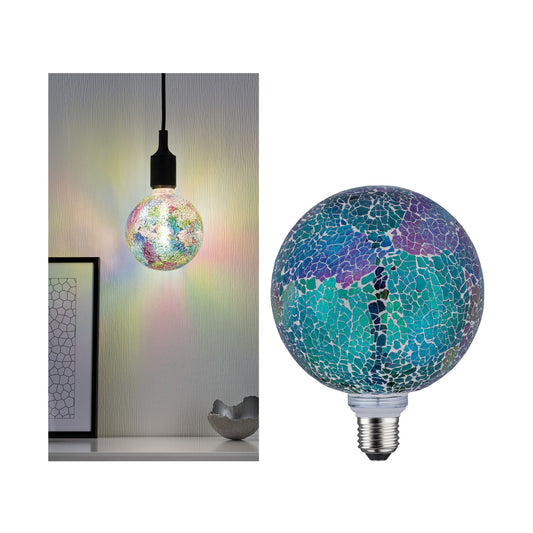 Paulmann LED G125 Miracle Mosaic 470lm mix dim E27 2700K 230V