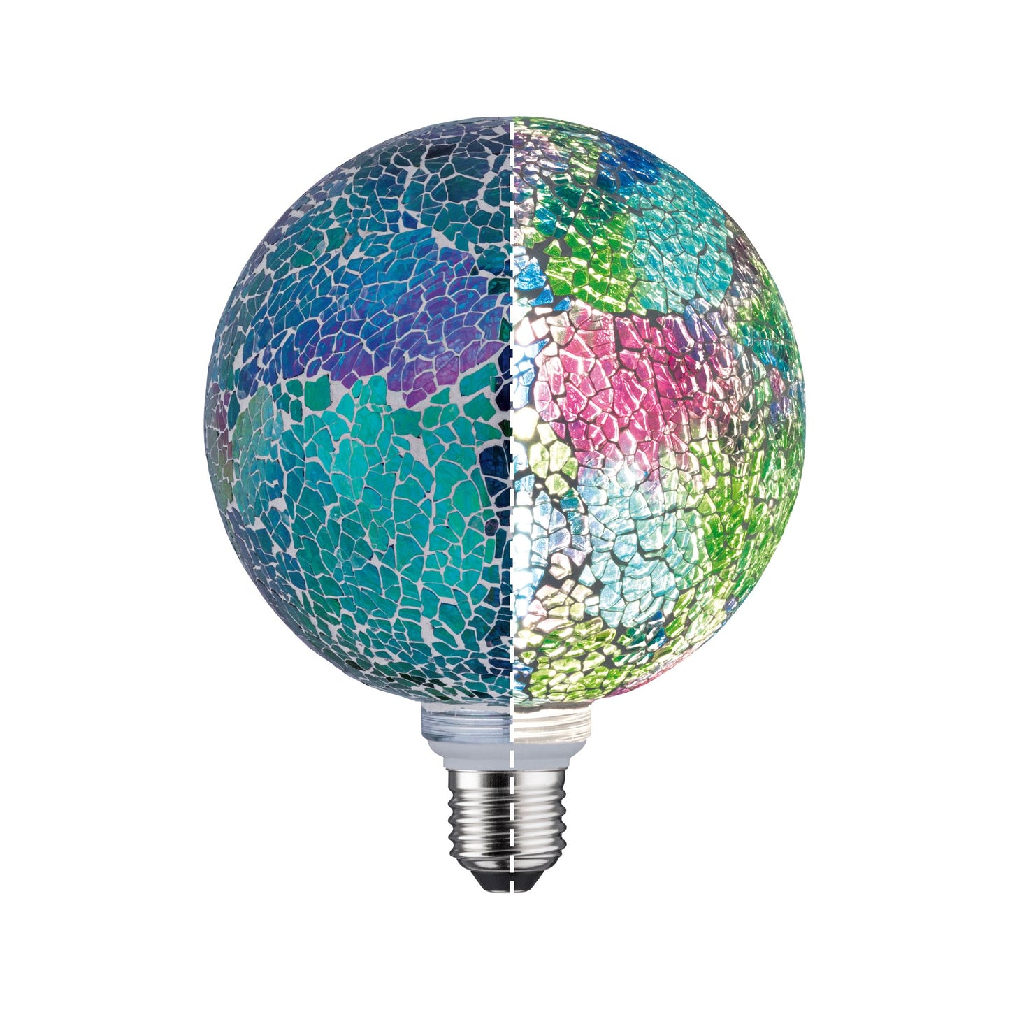 Paulmann LED G125 Miracle Mosaic 470lm mix dim E27 2700K 230V