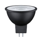 Paulmann LED GU5,3 445lm 2700K 36° Black matt dim 6,5W 240V RAL9004