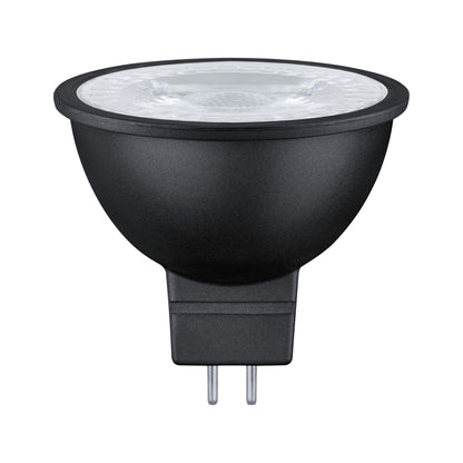 Paulmann LED GU5,3 445lm 2700K 36° Black matt dim 6,5W 240V RAL9004