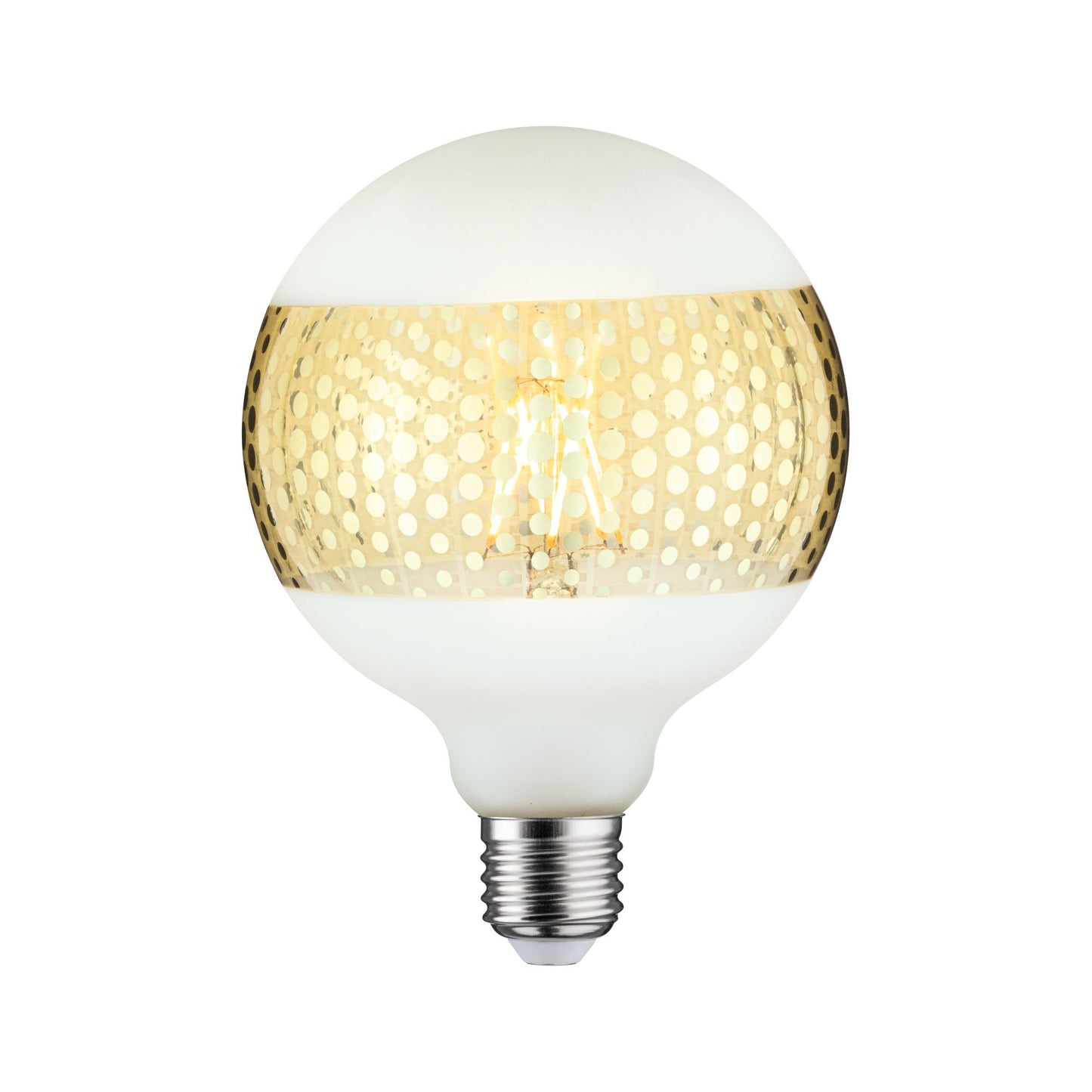 Paulmann LED G125 Ringspiegel gep 420lm E27 gold dim 2500K 230V