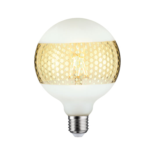 Paulmann LED G125 Ringspiegel gep 420lm E27 gold dim 2500K 230V