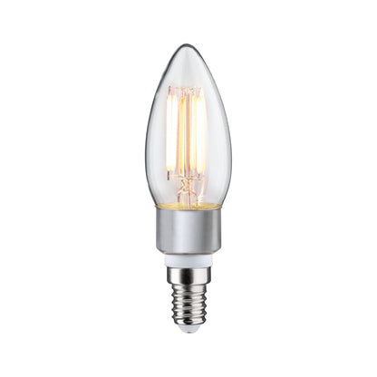 Paulmann LED Fil Kerze 470lm E14 5W dim to warm 1800-3000K 230V