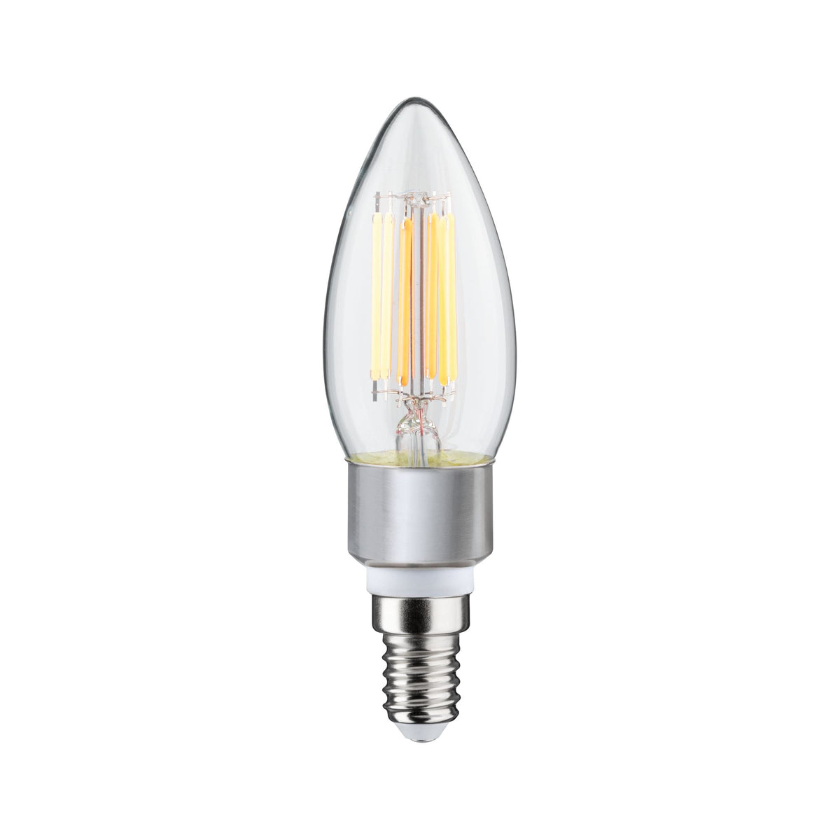 Paulmann LED Fil Kerze 470lm E14 5W dim to warm 1800-3000K 230V