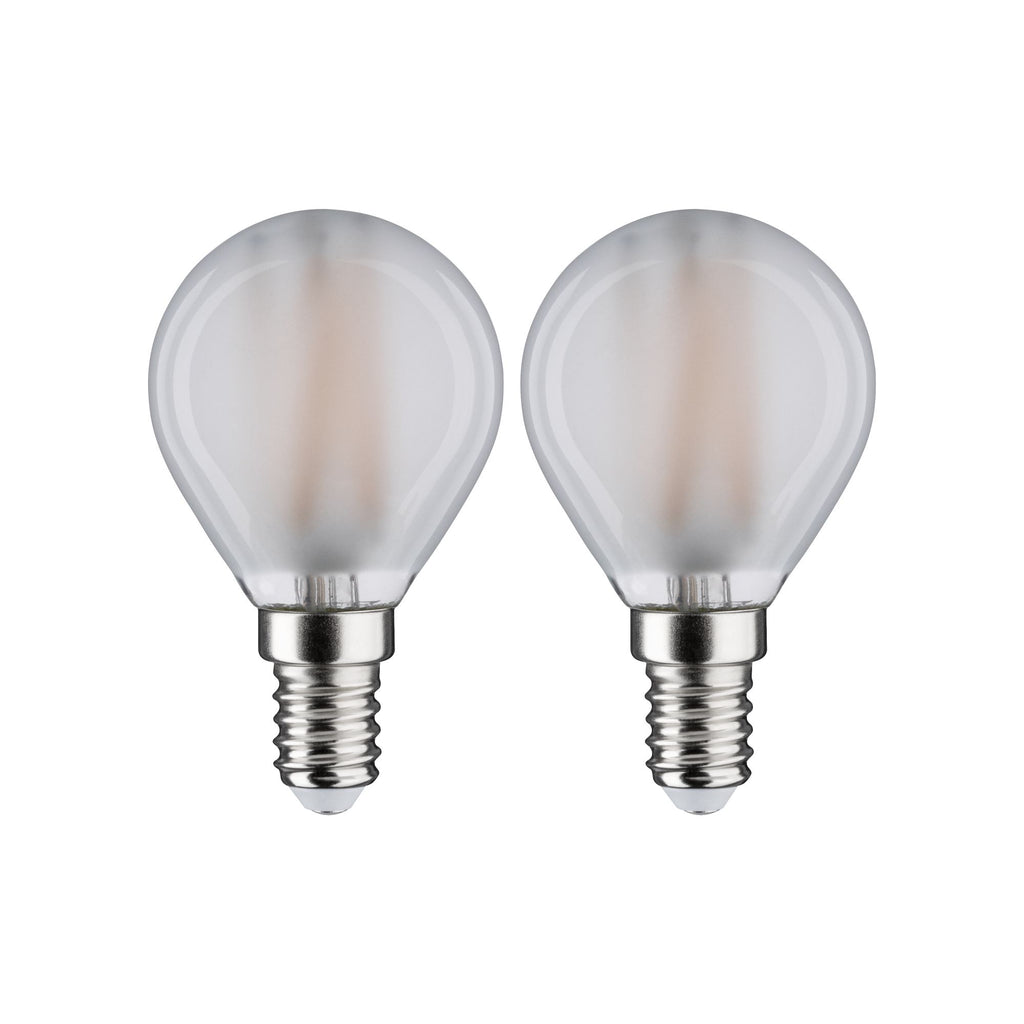 Paulmann LED Fil 2er Tropfen 470lm E14 2700K matt 4,5W 230W
