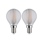 Paulmann LED Fil 2er Tropfen 470lm E14 2700K matt 4,5W 230W