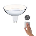 Paulmann LED GU10 360lm 4,9W weiß/silber 3step dim 230V