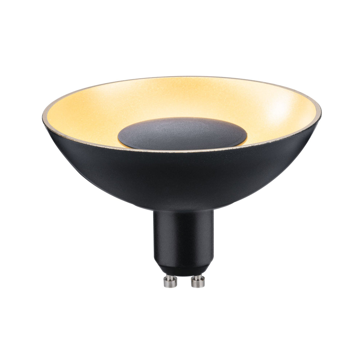 Paulmann LED Reflektor Schwarz#Gold 4,9W GU10 230V 3-Stufen-dimmbar