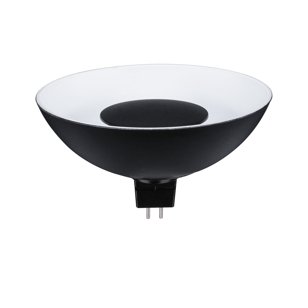 Paulmann LED Reflektor Schwarz#Weiß GU5,3 4,9W 3.000K