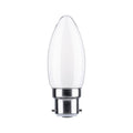 Paulmann LED Kerze B22d 230V 470lm 4,7W 2700K  Opal