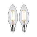 Paulmann LED Kerze Filament   E14 230V 2x470lm 2x4,8W 4000K  Matt