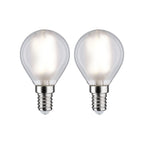 Paulmann LED Tropfen Filament   E14 230V 2x470lm 2x4,8W 4000K  Matt