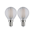Paulmann LED Tropfen Filament   E14 230V 2x470lm 2x4,8W 4000K  Matt