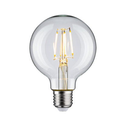 Paulmann LED Globe Filament   E27 230V 470lm 4,8W 2700K  Klar