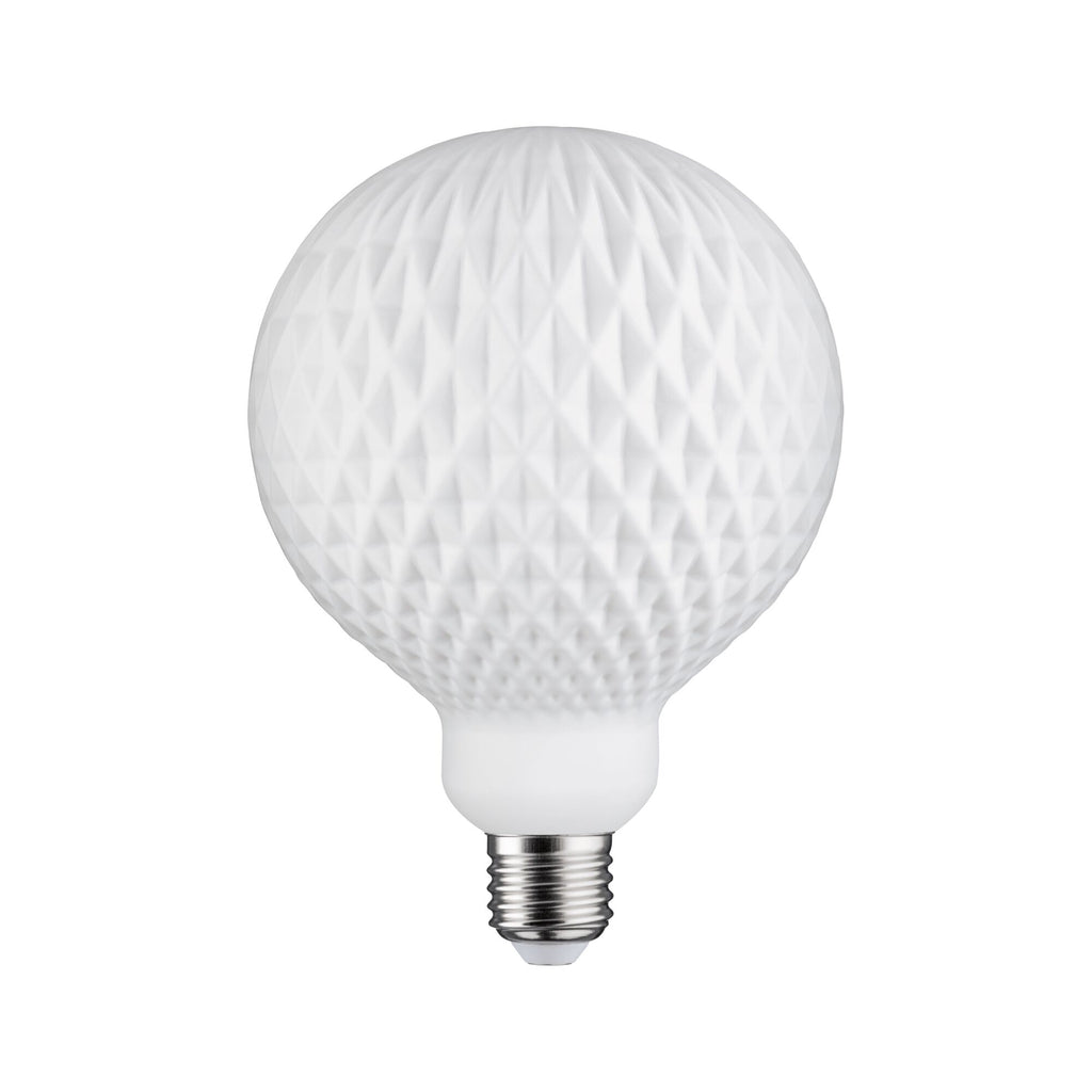 Paulmann White Lampion Filament 230V LED Globe E27 230V 400lm 4,3W 3000K dimmbar Weiß