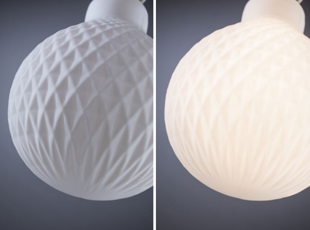 Paulmann White Lampion Filament 230V LED Globe E27 230V 400lm 4,3W 3000K dimmbar Weiß