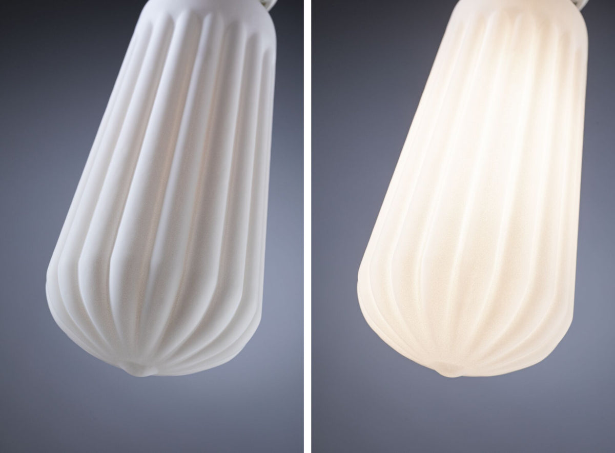 Paulmann White Lampion Filament 230V LED Kolben E27 230V 400lm 4,3W 3000K dimmbar Weiß