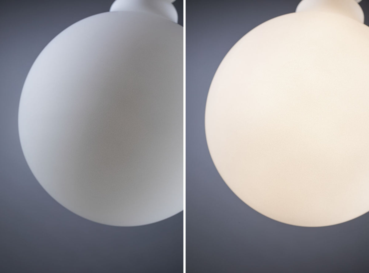 Paulmann White Lampion Filament 230V LED Globe E27 230V 400lm 4,3W 3000K dimmbar Weiß