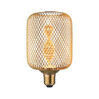 Paulmann Metallic Glow Standard 230V LED Leuchtmittel Zyl Helix E27 230V 130lm 3,5W 1800K  Messing
