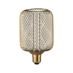 Paulmann Metallic Glow Standard 230V LED Leuchtmittel Zyl Spiral E27 230V 200lm 4,2W 1800K  Messing