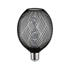 Paulmann Metallic Glow Standard 230V LED Globe Helix E27 230V 110lm 3,5W 1800K  Schwarz