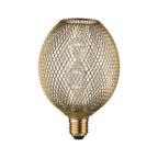 Paulmann Metallic Glow Standard 230V LED Globe Helix E27 230V 130lm 3,5W 1800K  Messing