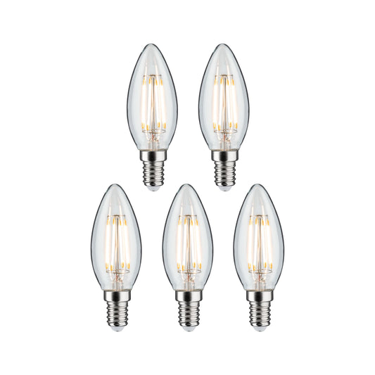 Paulmann Filament 230V LED Kerze  5x470lm 5x4,8W 2700K  Klar
