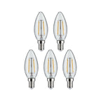 Paulmann Filament 230V LED Kerze  5x470lm 5x4,8W 2700K  Klar