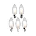 Paulmann Filament 230V LED Kerze  5x470lm 5x4,8W 2700K  Matt