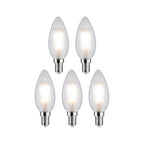 Paulmann Filament 230V LED Kerze  5x470lm 5x4,8W 2700K  Matt