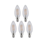 Paulmann Filament 230V LED Kerze  5x470lm 5x4,8W 2700K  Matt