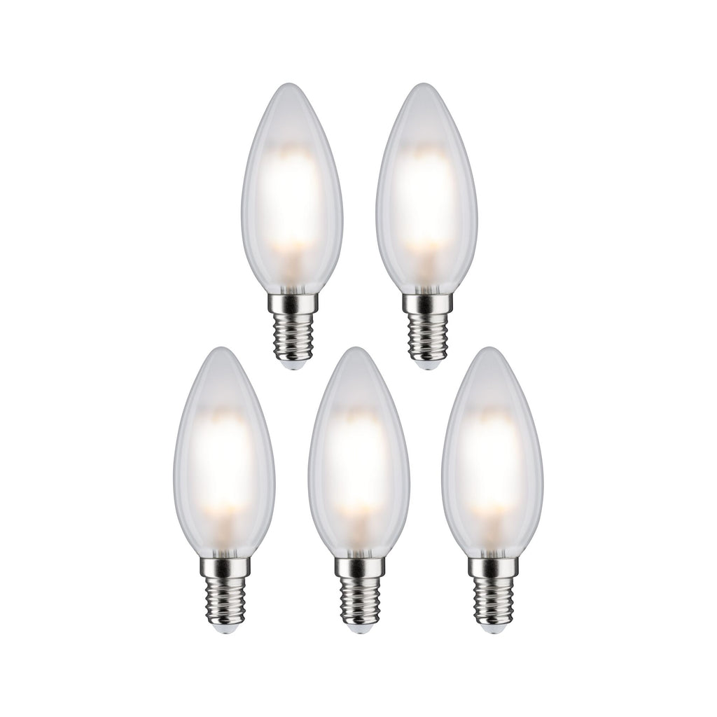 Paulmann Filament 230V LED Kerze  5x470lm 5x4,8W 4000K  Matt