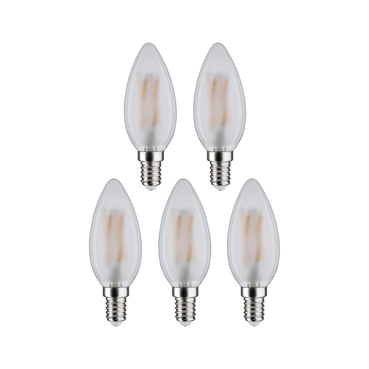 Paulmann Filament 230V LED Kerze  5x470lm 5x4,8W 4000K  Matt