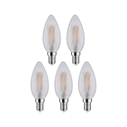 Paulmann Filament 230V LED Kerze  5x470lm 5x4,8W 4000K  Matt